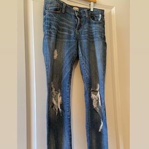 Sneak peak denim jeans